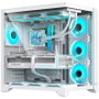 Hiditec Caja Gaming Semitorre H3 Pro Blanca ATX, Cristal Templado, USB-C, 360mm, 400mm GPU